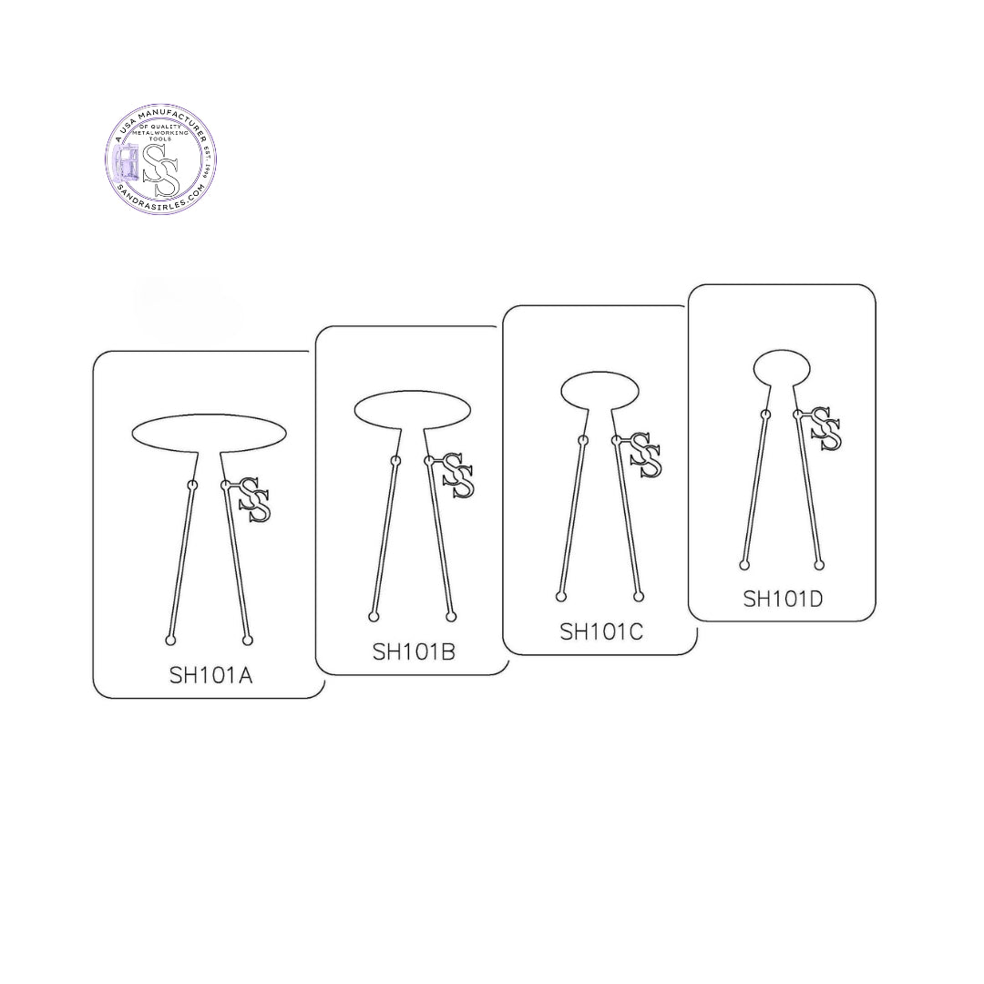 PANCAKE DIE SH101 SHAPE 101 SKINNY OVAL